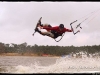 Session de kite à Hourtin