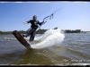 Session de kite à Hourtin