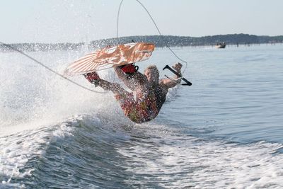 Bassin d’Arcachon, session Wake Board